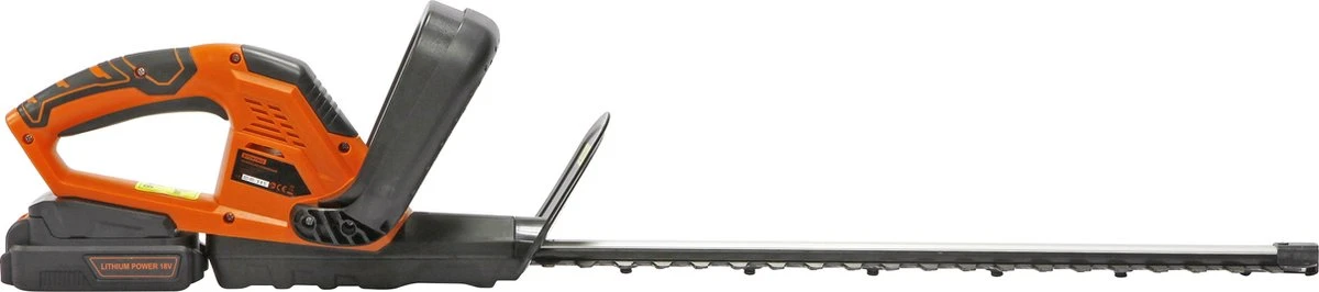 Kibani Accu Heggenschaar – Inclusief 2000mAh Li-ion Accu – 51 Cm Zwaardlengte - 18V 5 Kibani Accu Heggenschaar – Inclusief 2000mAh Li-ion Accu – 51 Cm Zwaardlengte - 18V - Image 5