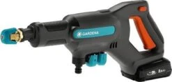 GARDENA - AquaClean 24/18V Solo - Middendrukreiniger 24 Bar -Tuin Tools Verkoop 1200x580 1