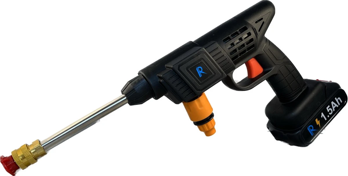 Hogedrukreinger Op Accu - Inclusief Opbergkoffer - Foam Gun - Foam Sprayer - Schuimpistool - Schuimsproeier - Hogedruk Pistool - Inclusief Accesoires 1 Hogedrukreinger Op Accu - Inclusief Opbergkoffer - Foam Gun - Foam Sprayer - Schuimpistool - Schuimsproeier - Hogedruk Pistool - Inclusief Accesoires