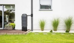 Regenton Rainsaver - Antraciet 100 L + Voet + Vulautomaat -Tuin Tools Verkoop 1200x703 3