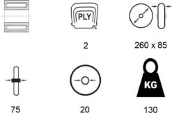 Benson Bolderkarwiel Steekwagenwiel Met Luchtband 3.00-4 | Asgatdiameter 20mm Rollager | Hoogte Wiel 26cm -Tuin Tools Verkoop 1200x794 3