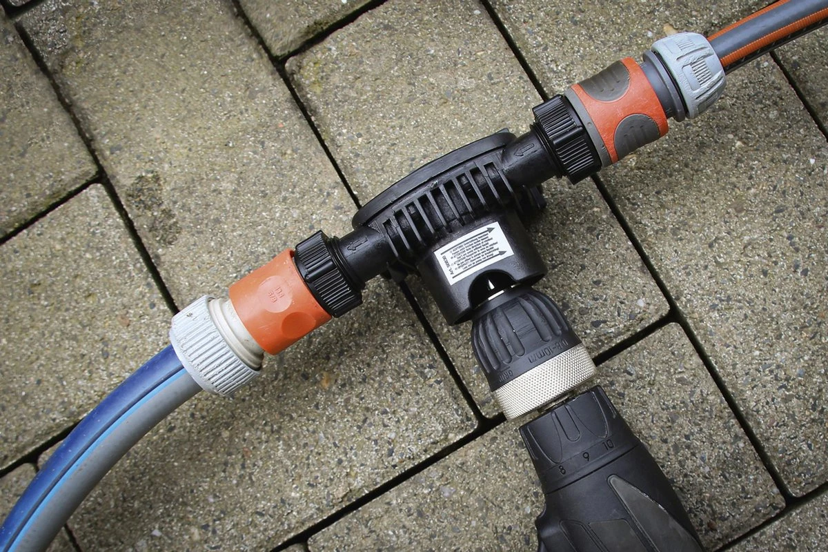 Water Boorpomp 1000 L/uur | Huis - Tuin - Boot Pomp Voor (Accu)boormachine 4 Water Boorpomp 1000 L/uur | Huis - Tuin - Boot Pomp Voor (Accu)boormachine - Image 4