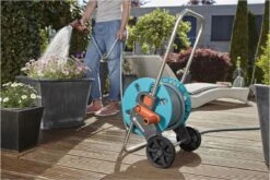 GARDENA - AquaRoll CleverRoll S Set Slangenwagen - Incl. 20 M Slang - Maximaal 40 M Opbergcapaciteit -Tuin Tools Verkoop 1200x800 309