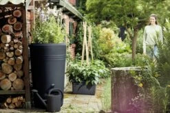 Elho Green Basics Regenton - Regenton - Living Black - Buiten - 200 Liter -Tuin Tools Verkoop 1200x800 315