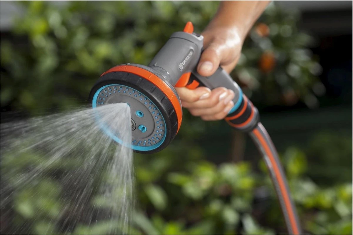 GARDENA - Comfort Broeskop - 5 Straalsoorten - Grijs 4 GARDENA - Comfort Broeskop - 5 Straalsoorten - Grijs - Image 4