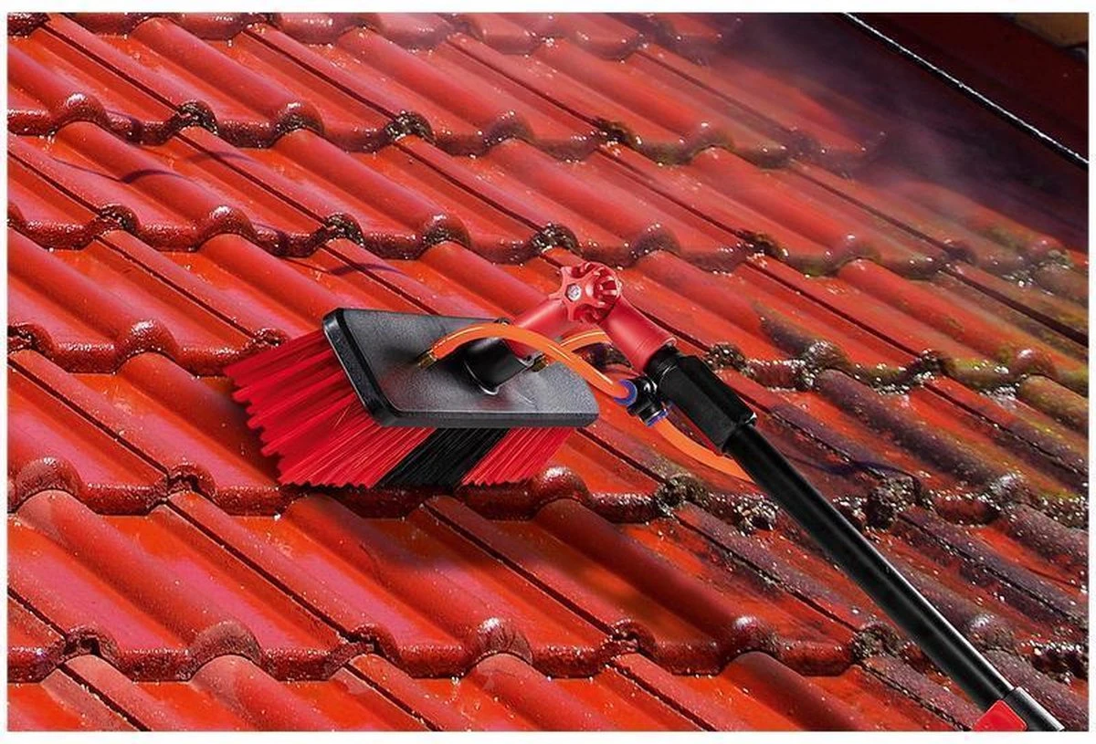 HIGHWALL Telescoopsteel Met Borstel - Glazenwassersset - Tot 4,6m Uitschuifbaar - Met Zeepdispenser 5 HIGHWALL Telescoopsteel Met Borstel - Glazenwassersset - Tot 4,6m Uitschuifbaar - Met Zeepdispenser - Image 5