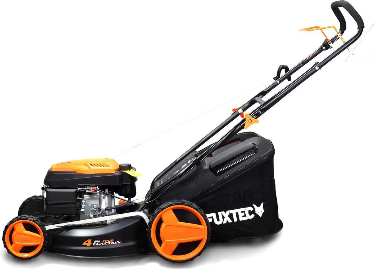 FUXTEC Grasmaaier Benzine - 46cm - Zelfrijdend / Zelftrekkend / Achterwielaandrijving - Mulchfunctie - Opvangbak 50L - FX-RM4646 10 FUXTEC Grasmaaier Benzine - 46cm - Zelfrijdend / Zelftrekkend / Achterwielaandrijving - Mulchfunctie - Opvangbak 50L - FX-RM4646 - Image 10