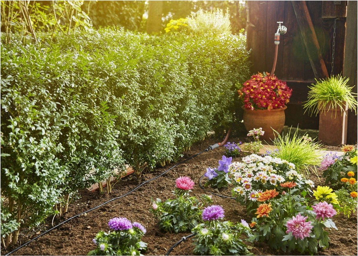 GARDENA Micro Drip System Startset S - Voor Rijplanten Druppelsysteem- 15 Meter 2 GARDENA Micro Drip System Startset S - Voor Rijplanten Druppelsysteem- 15 Meter - Image 2