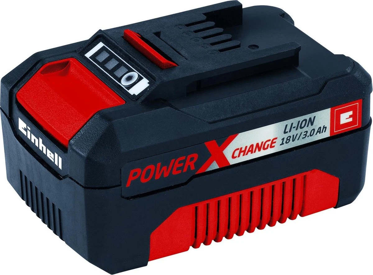 Einhell Accu Kettingzaag GE-LC 18 Li Kit (1x3,0Ah) Power X-Change (Li-Ion - 18 V - 25 Cm Zwaardlengte - 23 Cm Snijlengte - Terugslagbescherming - Kettingvangbout - Incl. 3,0 Ah Accu En Lader) 5 Einhell Accu Kettingzaag GE-LC 18 Li Kit (1x3,0Ah) Power X-Change (Li-Ion - 18 V - 25 Cm Zwaardlengte - 23 Cm Snijlengte - Terugslagbescherming - Kettingvangbout - Incl. 3,0 Ah Accu En Lader) - Image 5