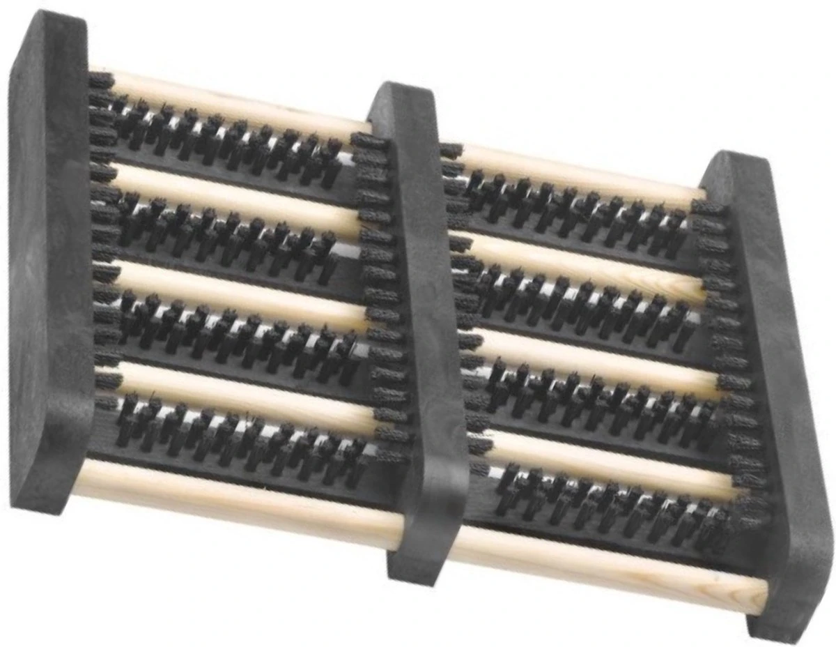 Talen Tools - Voetenveger - Dubbel - Harde Kunststof Borstels 1 Talen Tools - Voetenveger - Dubbel - Harde Kunststof Borstels