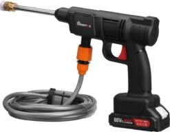 Merkloos Elektrische Accu-Hogedrukreiniger - 1.2mpa - Multifunctioneel Mondstuk - Draagbaar Oplaadbaar Snoerloos - Reinigingsspuitpistool - Met Rijke Accessoires - Voor Auto, Tuin, Terras, Raam - Zwart 22 Merkloos Elektrische Accu-Hogedrukreiniger - 1.2mpa - Multifunctioneel Mondstuk - Draagbaar Oplaadbaar Snoerloos - Reinigingsspuitpistool - Met Rijke Accessoires - Voor Auto, Tuin, Terras, Raam - Zwart -Tuin Tools Verkoop 1200x935 4