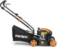 FUXTEC Grasmaaier Benzine - 41cm - 80cc - Duwmaaier - Opvangbak 45L - FX-RM4180 11 FUXTEC Grasmaaier Benzine - 41cm - 80cc - Duwmaaier - Opvangbak 45L - FX-RM4180 -Tuin Tools Verkoop 1200x967