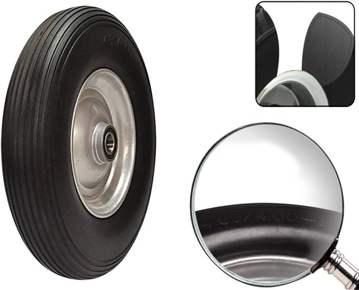 Benson Anti Lek Kruiwagenwiel 4.80 / 4.00-8 Mix Kleur 3 Benson Anti Lek Kruiwagenwiel 4.80 / 4.00-8 Mix Kleur - Image 3