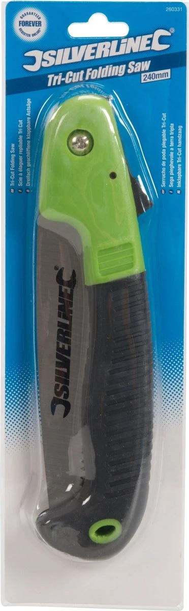 Silverline Inklapbare Tri-Cut Handzaag - Takkenzaag - 180 Mm Zaagblad 2 Silverline Inklapbare Tri-Cut Handzaag - Takkenzaag - 180 Mm Zaagblad - Image 2
