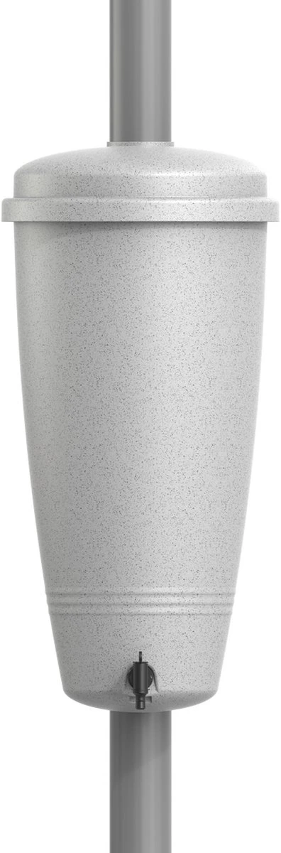 Elho Green Basics Rain Catcher 33 - Regenton Voor Balkonbuiten - Ø 33.5 X H 73.5 Cm - Grijs/Living Concrete 8 Elho Green Basics Rain Catcher 33 - Regenton Voor Balkonbuiten - Ø 33.5 X H 73.5 Cm - Grijs/Living Concrete - Image 8