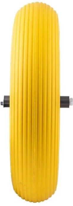 GARDENGEAR Kruiwagenwiel 4.00-8 Pu Plastic Geel -Tuin Tools Verkoop 425x1200