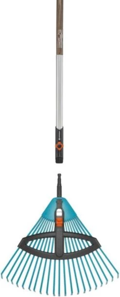 GARDENA Combisysteem Bladhark Hark - Werkbreedte Verstelbaar Van 35 Tot 52cm - Excl. Steel -Tuin Tools Verkoop 485x1200