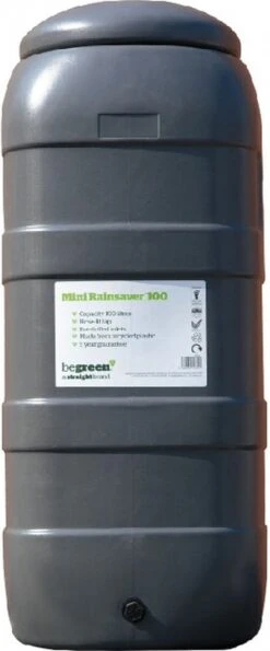 Harcostar Rainsaver Regenton 100 Liter Antraciet Met Vulautomaat En 3 Delige Voet -Tuin Tools Verkoop 498x1200