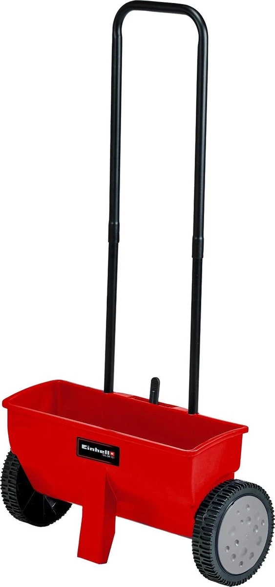 Einhell Strooiwagen GC-SR 12 (12 L - 45 Cm Strooibreedte - Dubbele Duwstang - Kliksluiting Aan Beide Zijden - Verstelhendel - Corrosiebestendige Rol - Behuizing Van Breukvast Kunststof) 1 Einhell Strooiwagen GC-SR 12 (12 L - 45 Cm Strooibreedte - Dubbele Duwstang - Kliksluiting Aan Beide Zijden - Verstelhendel - Corrosiebestendige Rol - Behuizing Van Breukvast Kunststof)