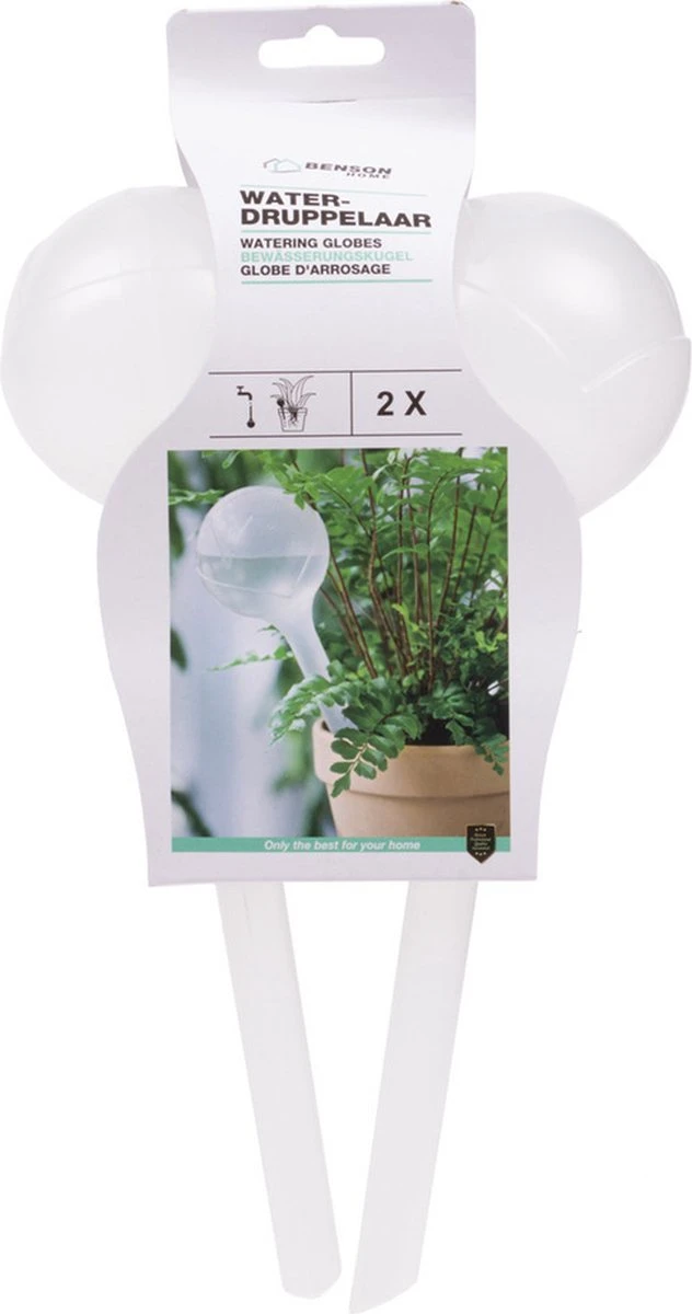Benson Waterdruppelaar - 2 Stuks - Kunststof - 40 Ml - Waterbol 3 Benson Waterdruppelaar - 2 Stuks - Kunststof - 40 Ml - Waterbol - Image 3