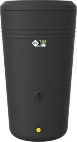 Elho Green Basics Regenton - Regenton - Living Black - Buiten - 200 Liter -Tuin Tools Verkoop 651x1200 2