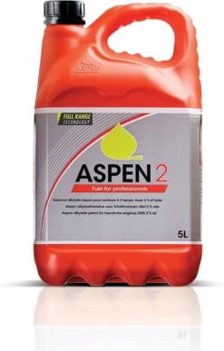 Aspen 2 FRT 5 Liter Schone Alkylaatbenzine Voor Tweetaktmotoren -Tuin Tools Verkoop 765x1200