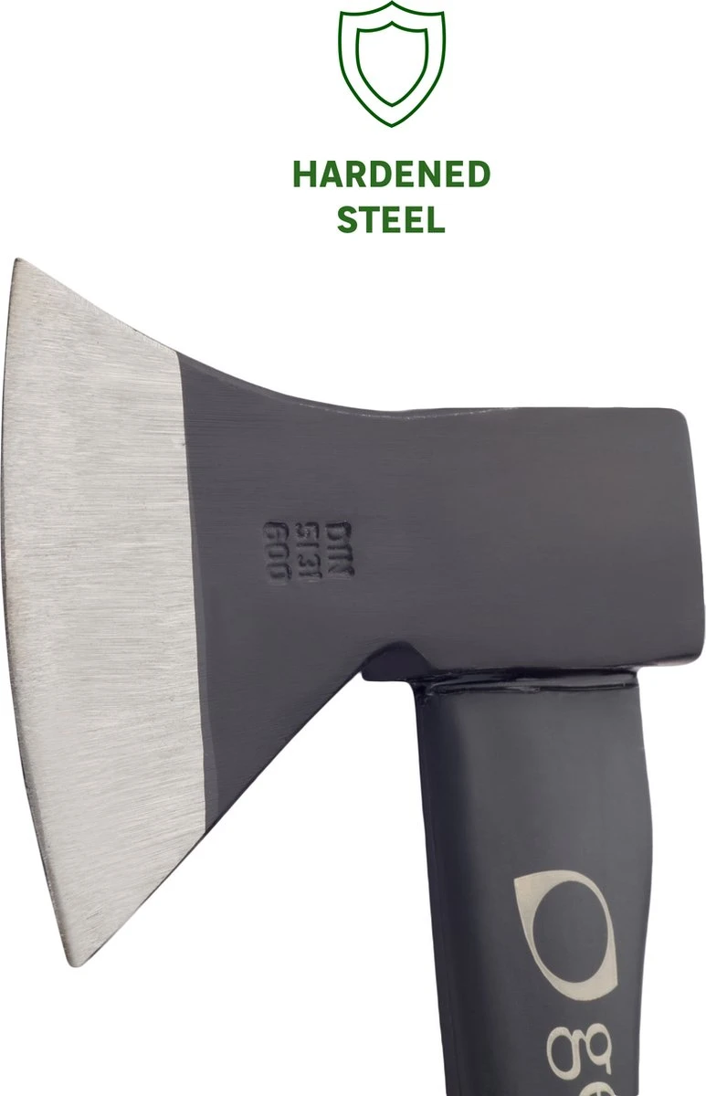 GEOLIA - Bijl - Bijl - Staal - Glasvezelsteel - 0,8 Kg Met Een Stalen Kop Van 0,6 Kg - Bijlen - Handbijl - Kleine Bijl - Kloofbijl - Kloofbijl 3 GEOLIA - Bijl - Bijl - Staal - Glasvezelsteel - 0,8 Kg Met Een Stalen Kop Van 0,6 Kg - Bijlen - Handbijl - Kleine Bijl - Kloofbijl - Kloofbijl - Image 3