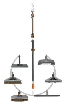 GARDENA Cleansystem Comfort Schrobber - Reinigen Van Paden - Terras - Oprit -Tuin Tools Verkoop 786x1200 2