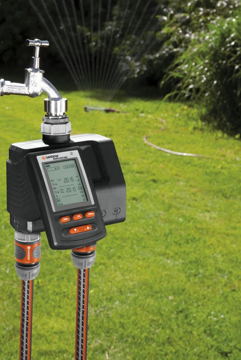 GARDENA Besproeiingsomputer MultiControl Duo - 3 Besproeiingen Per Dag - 1min Tot 3u 59min. 7 GARDENA Besproeiingsomputer MultiControl Duo - 3 Besproeiingen Per Dag - 1min Tot 3u 59min. - Image 7