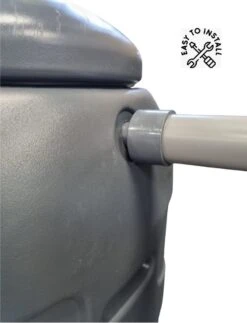 Regenton Rainsaver - Antraciet 100 L + Voet + Vulautomaat -Tuin Tools Verkoop 919x1200 2